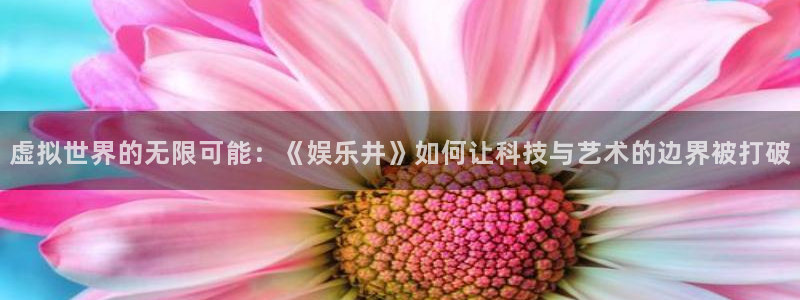 u8娱乐官网入口：虚拟世界的无限可能：《娱乐井》如何让科技与艺术的边界被打破